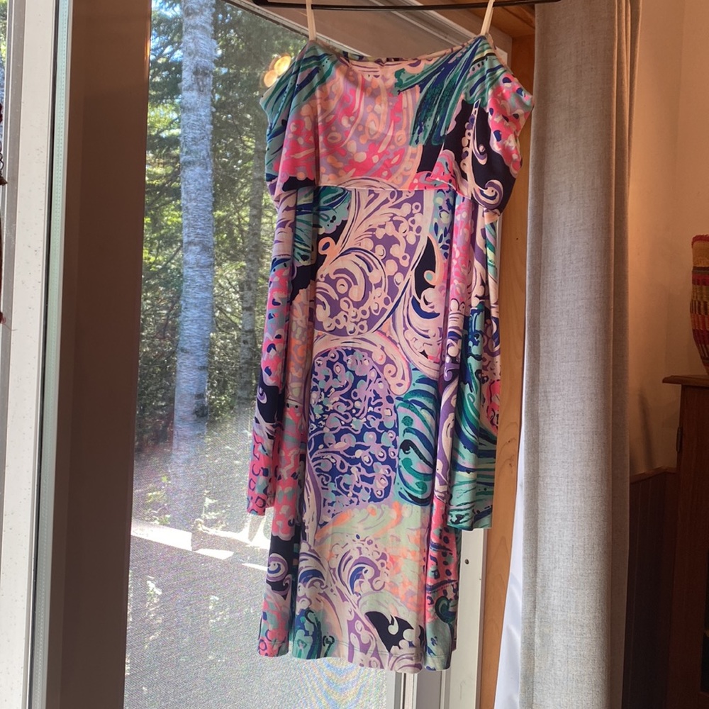 Lily Pulitzer Long Strapless Dress